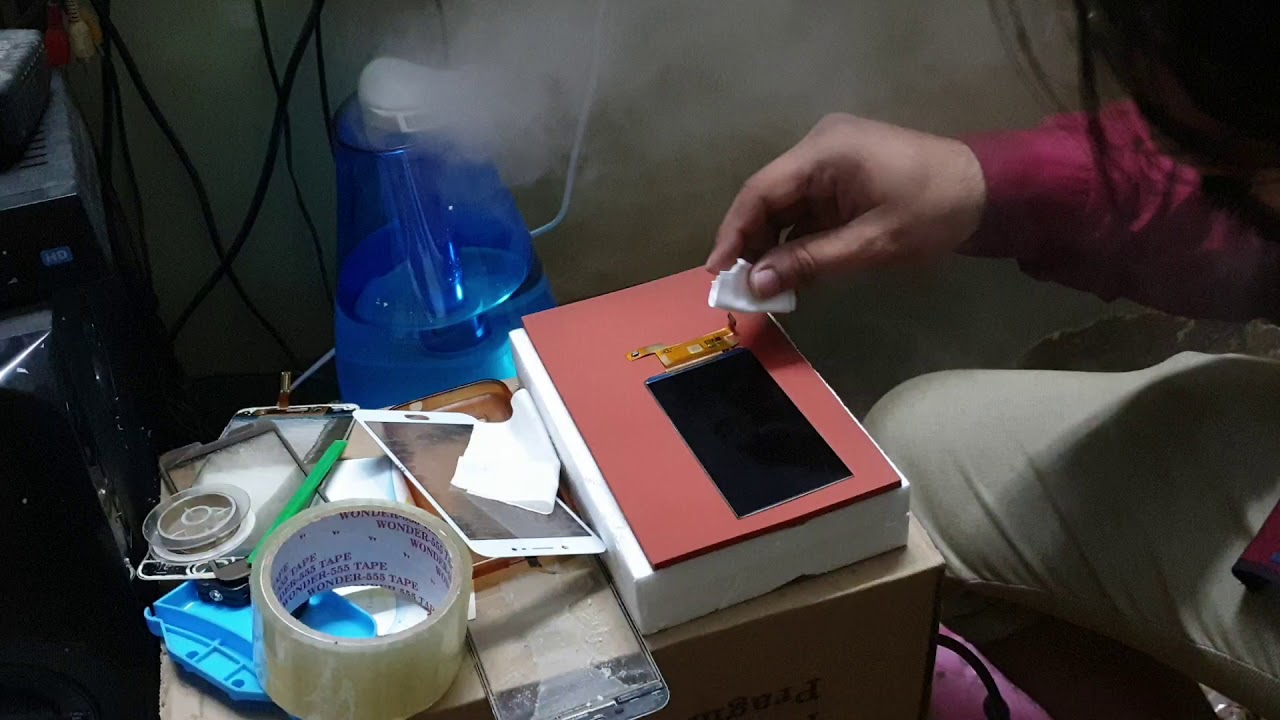 How to Apply OCA Film/Paper (Dust Free) on 📱 Mobile Lcd Display