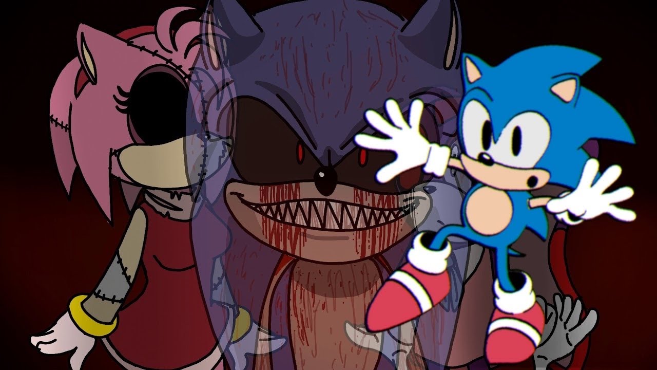 Classic Sonic Reacts To Sally.exe (Flipaclip Animation)