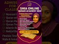 Admission Open! Learn Quran Online – Enroll Now for Flexible &amp; Authentic Learning