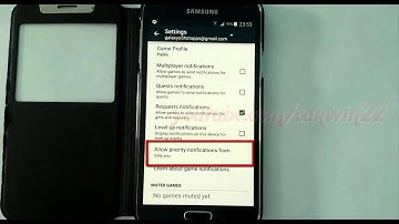 Google Play Games : How to Allow Priority Notifications From Following in Samsung Galaxy S5