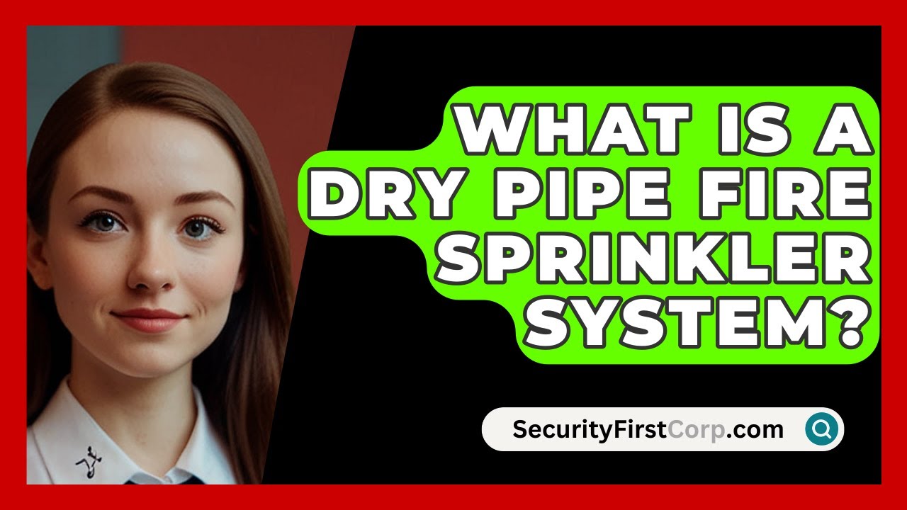 What Is A Dry Pipe Fire Sprinkler System? - SecurityFirstCorp.com