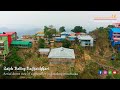 Sajek Valley Resort Aerial Drone View Rangamati Bangladesh