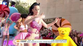 Katy perry performing california gurls for the today show