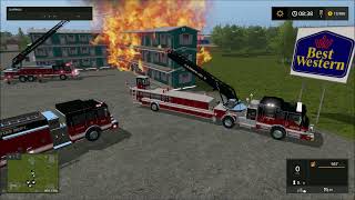 FS17 | Fire Department Responds to fully involved Motel