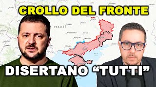 IL PROBLEMA DEI DISERTORI UCRAINI è anche la CAUSA e la CONSEGUENZA del crollo del fronte