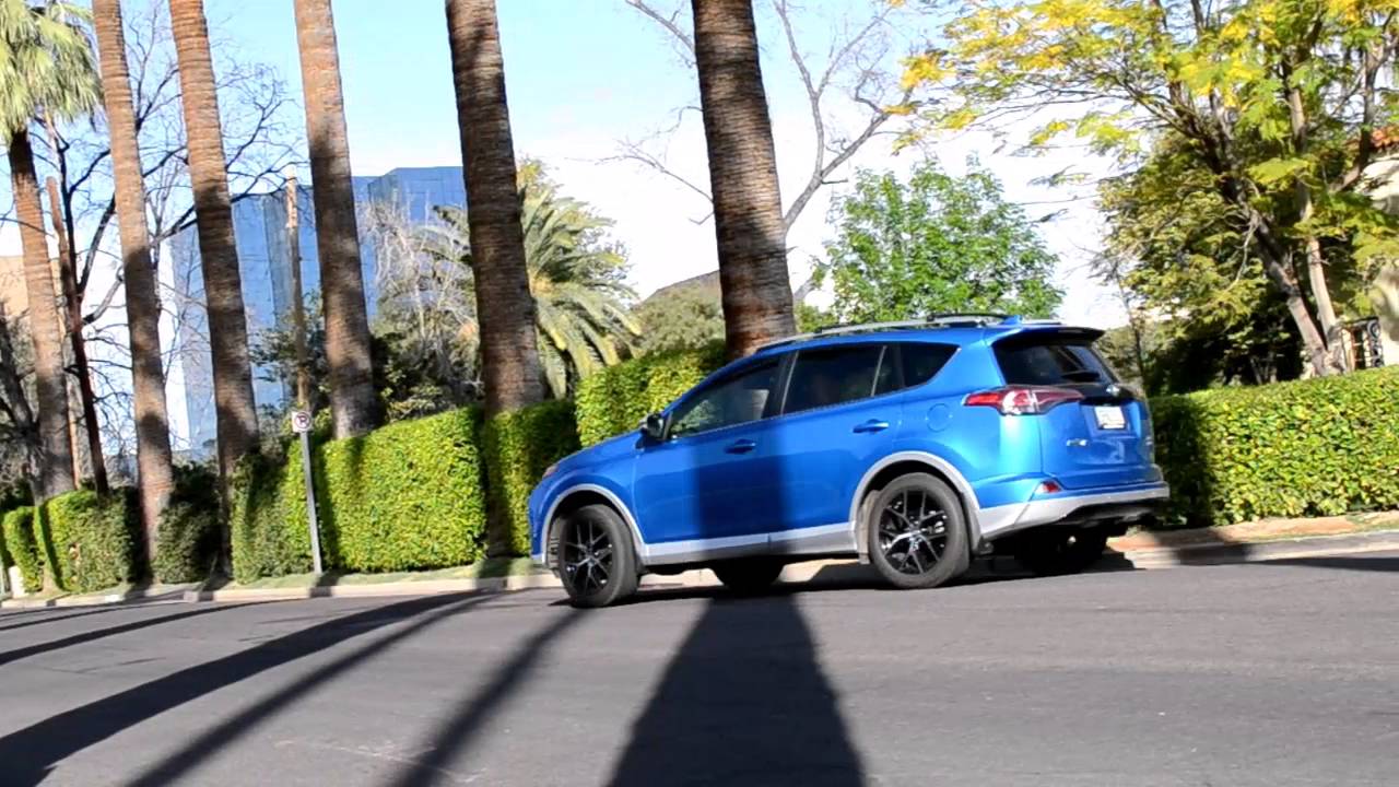 2016 Toyota RAV4 SE - Strutting its stuff!