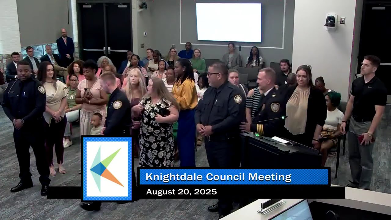 Knightdale Council Meeting - August 20, 2025
