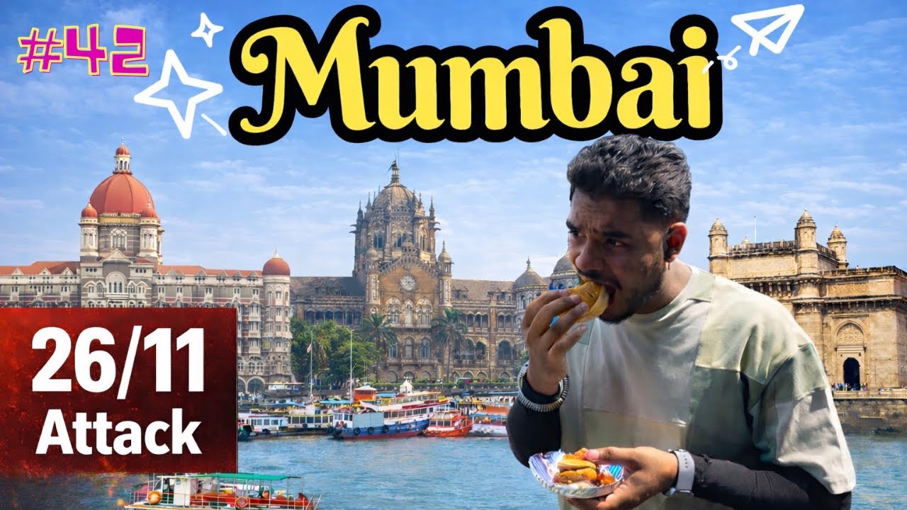 Vlog ~ 60 | “Mumbai : Beyond 26/11 & Street Food” | Harjashan Uncharted 