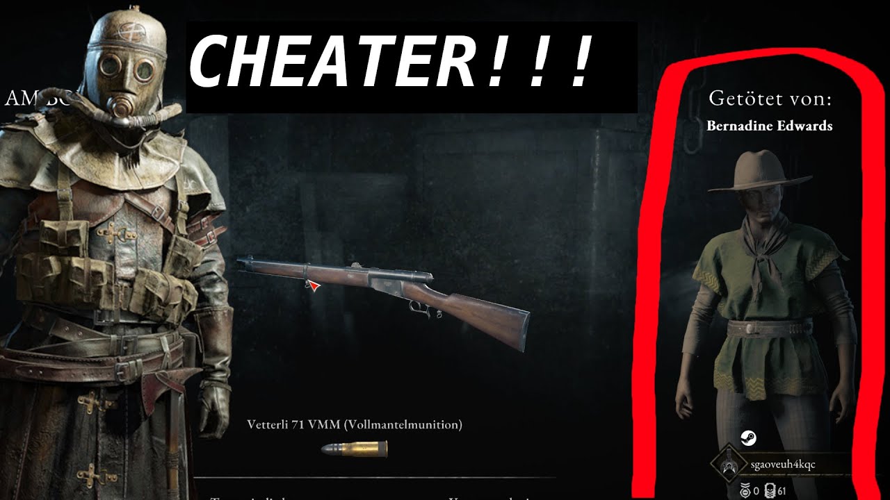 Hunt Showdown 1896 CHEATER !!! #hacker #cheating - YouTube