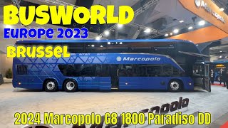 2024 Marcopolo G8 1800 Paradiso DD Double Decker Coach  Interior and exterior Busworld Europe 2023