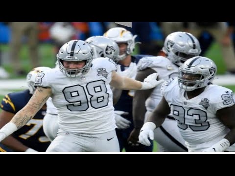 Las Vegas Raiders NFL Pro football Focus Ranked Maxx Crosby Number 1 Edge Rusher By Eric Pangilinan