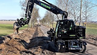 W końcu sznurki nie są potrzebne 🚫 czyli kopanie rowów z systemem Unicontrol 3d | Volvo ewr170e