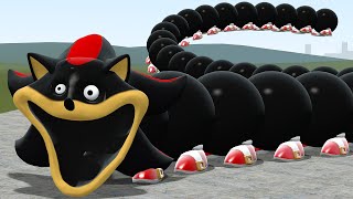 WHAT IF SHADOW BECAME ROBLOX HUNGRY SHADOW WORM In Garry's Mod