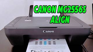 Canon Pixma MG2556S: How to Align the Printer from the Control Panel