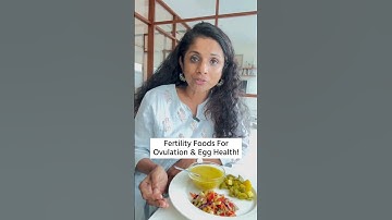 Fertility Foods For Ovulation & Egg Health #ovulation #eggquality #infertility #feedshorts