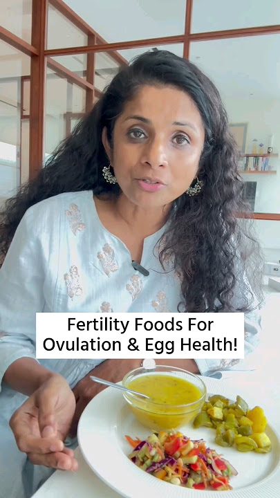 Fertility Foods For Ovulation & Egg Health #ovulation #eggquality #infertility #feedshorts