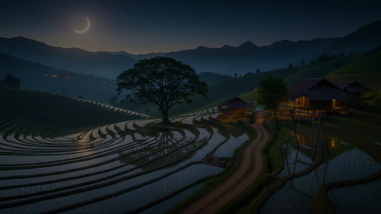 Let Go of Overthinking, Reduce Stress With the Sounds of Crickets and Frogs | Fall Asleep Instantly