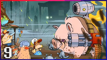 Swamp Attack - Gameplay Walkthrough - Episode 9 All Levels Boss Fight