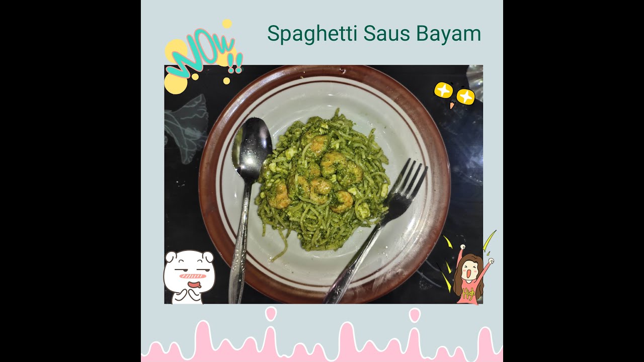 OLAHAN MAKANAN FUNGSIONAL "SPAGHETTI SAUS BAYAM" 