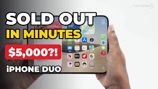 iPhone Duo Sold Out in Minutes… Is Apple's $1,999 Foldable Worth It