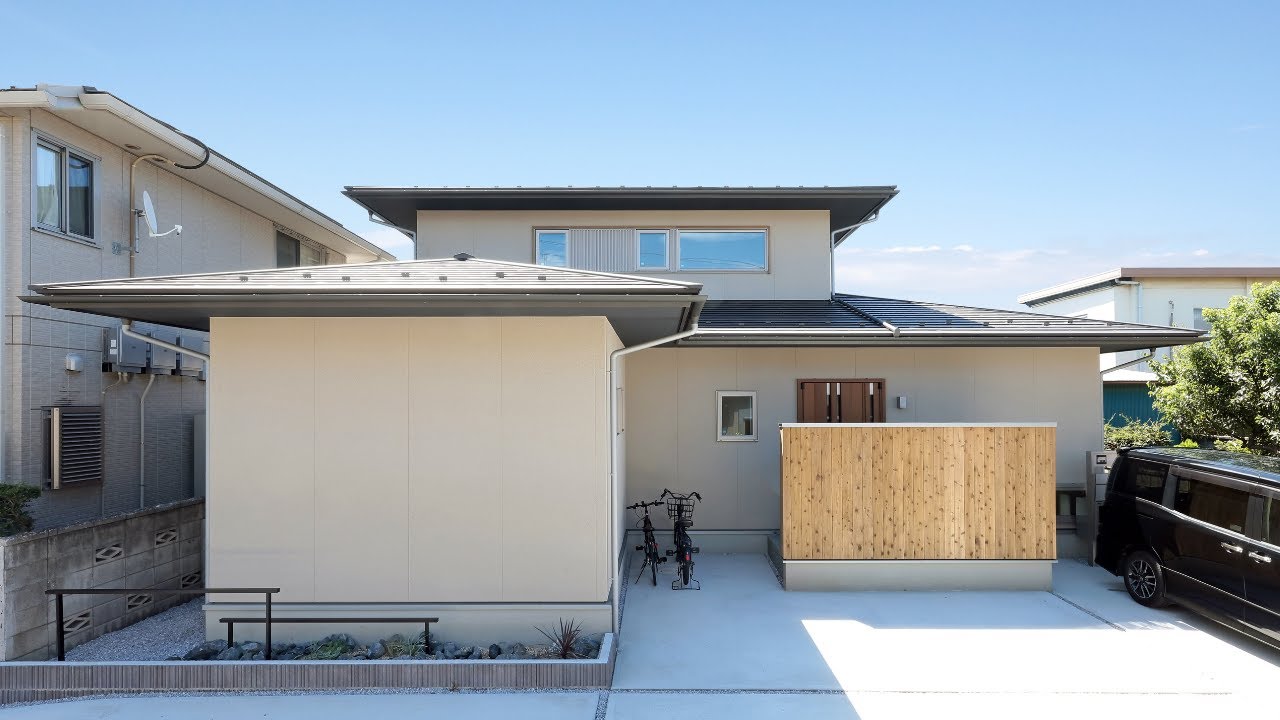 【37坪の理想の家】寄棟屋根の美しいデザインとこだわりが詰まったルームツアー