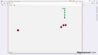 Snake Game 2.0 with C# and Windows Forms screenshot 1