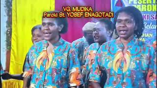 Vocal Group Mudika Paroki Enarotali ... Pada Kegiatan Temu Pemuda Katolik Dekenat Paniai