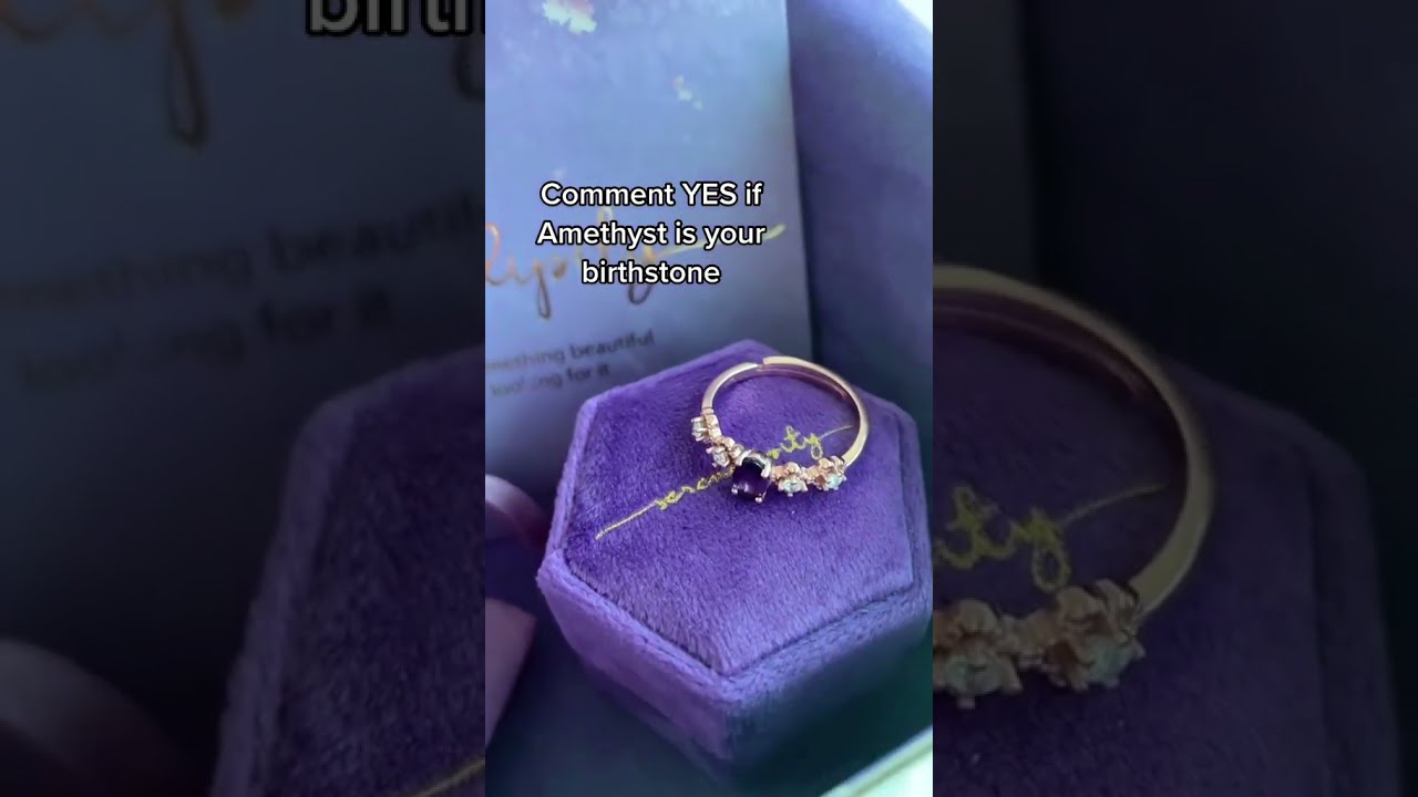 Comment YES if Amethyst is your birthstone!  