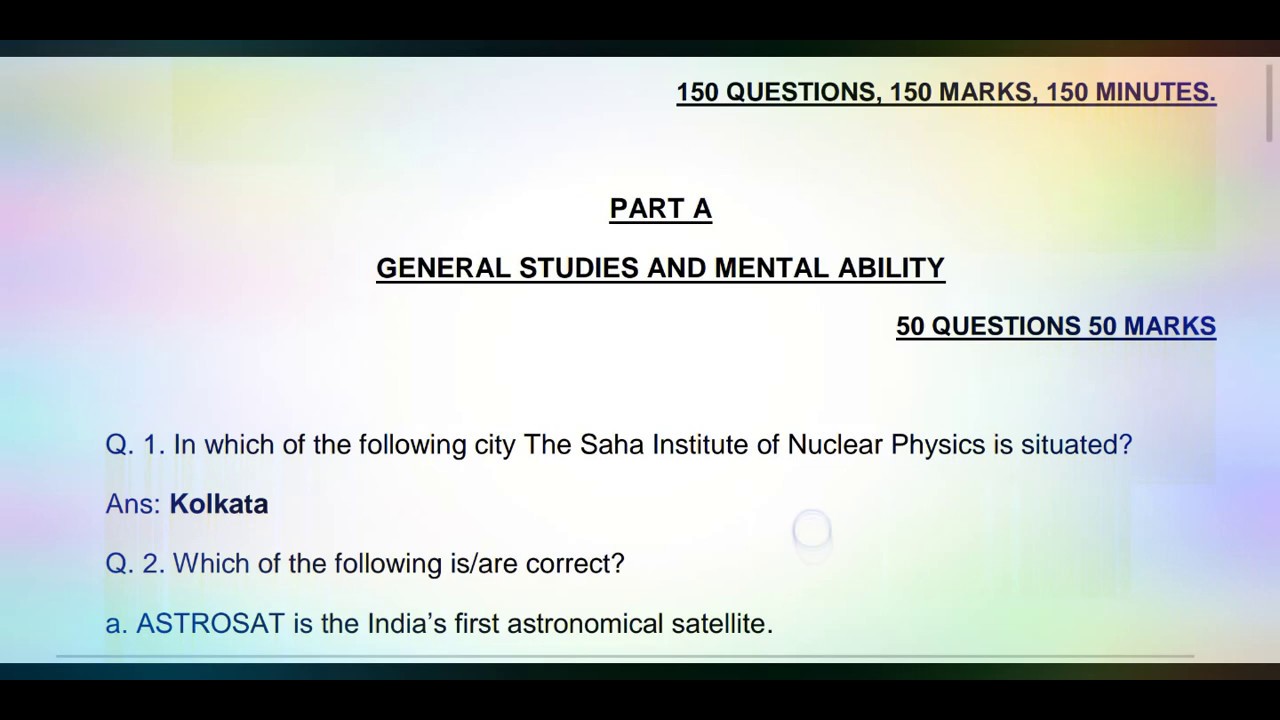Official APPSC AEE 2019 KEY.  Released 