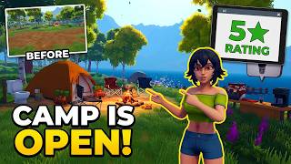 Opening Our New Camp Site - Camp Manager Simulator screenshot 4