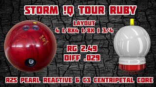 Storm !Q Tour Ruby Bowling Ball Review