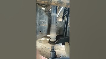 Rear shock absorber nut remove! #youtube #reels #fyp