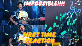 JASON RICHARDSON DESTROYS ME "THE ARENA" (LINDSEY STIRLING) - SIGHTREAD REACTION GUITAR COVER