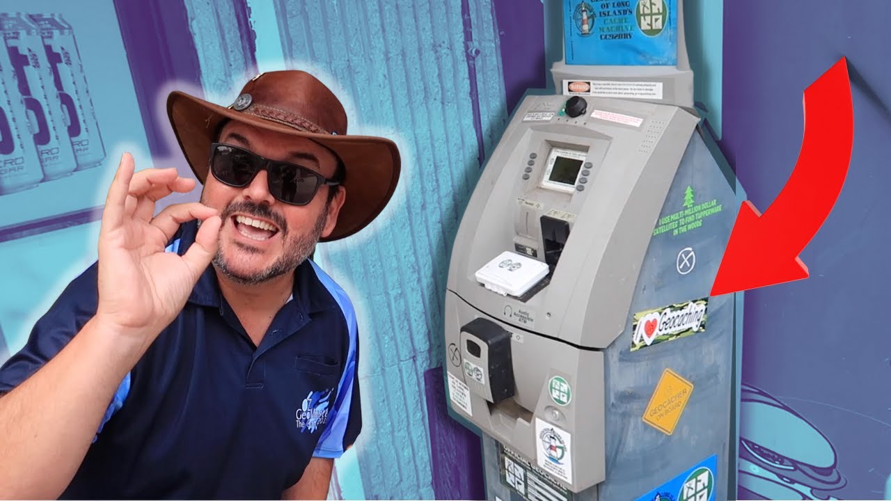AMAZING ATM GEOCACHE! 💵 💵 💵