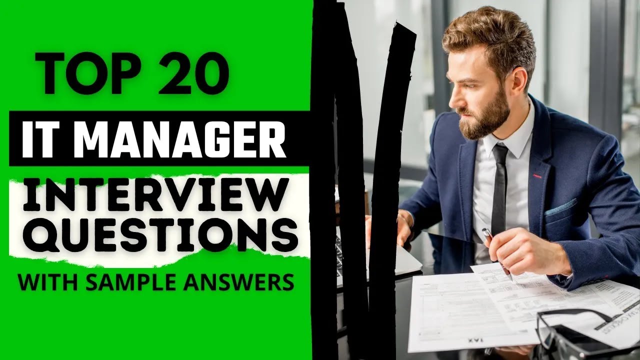 IT Manager Interview Questions and Answers for 2025