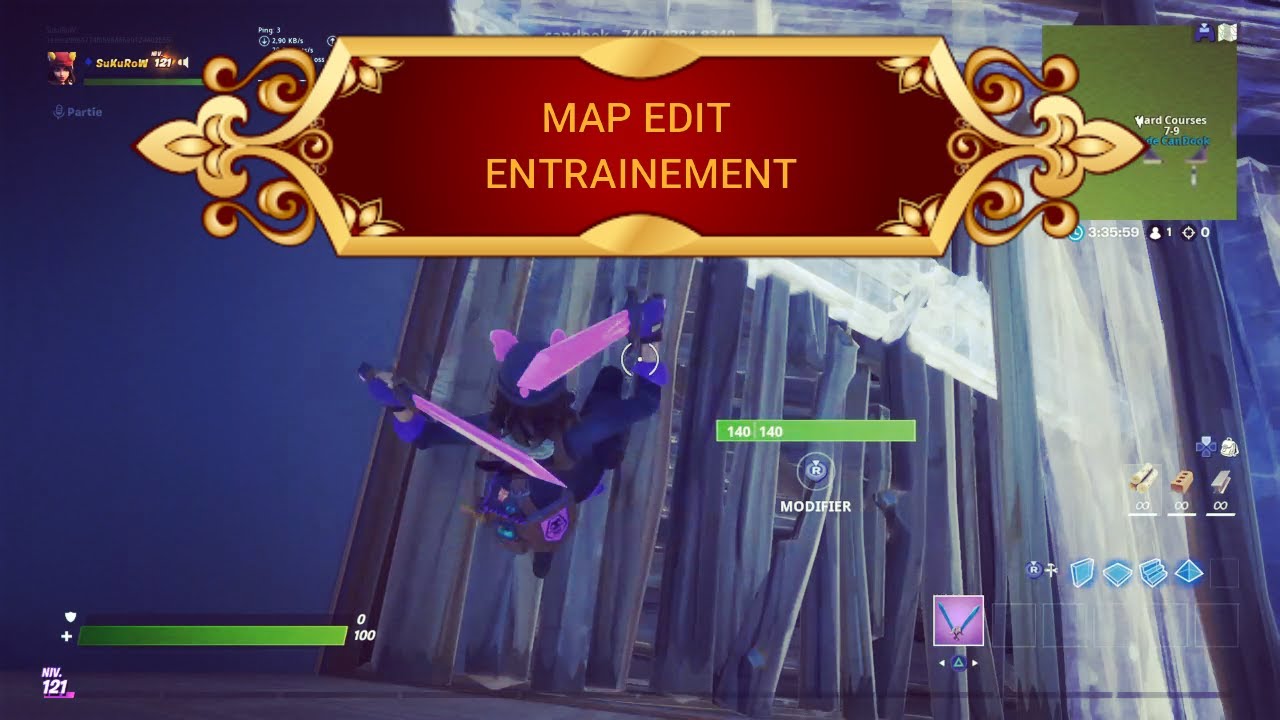 [FORTNITE] MEILLEUR MAP EDIT ENTRAINEMENT - YouTube