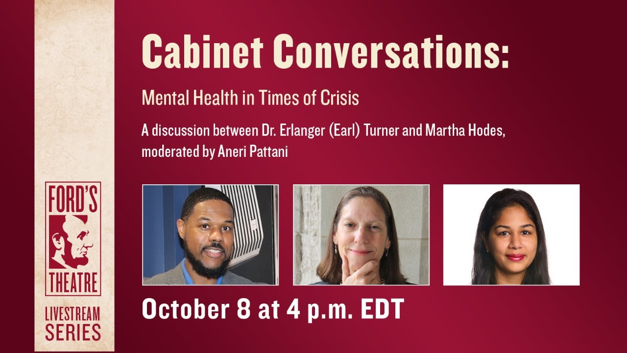 Ford's Theatre | Dr. Erlanger (Earl) Turner, Martha Hodes and Aneri Pattani