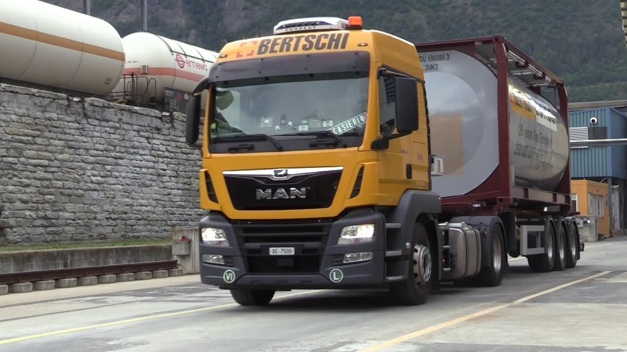 20 Jahre Bertschi Terminal Lonza Visp - YouTube