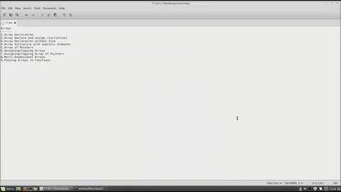 Go (golang) Tutorials - Arrays and Array of Pointers