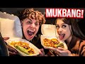 Mini Taco Mukbang with My Sister ❤️(serious talk)