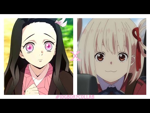 Nezuko X Chisato||joining collab with @♡Itz me demon girl♡||#idgbdaycollab
