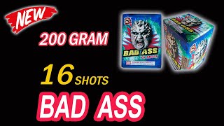 CLA4659  - BAD ASS  - 16 SHOTS  - BLACK SCORPION BRAND