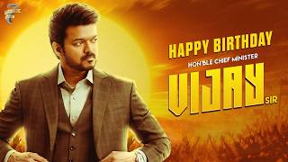 Wishing our dearest Hon'ble Chief Minister, Vijay sir, a very Happy Birthday ♥️