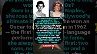 Sophia Loren 90 And Still In Movies