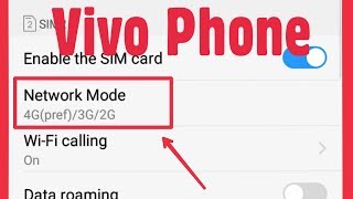 Information Vivo Problem | Fix Network Mode Problem or Settings In Y91i News