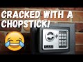 How to Crack an Electronic Safe - With a Chopstick!