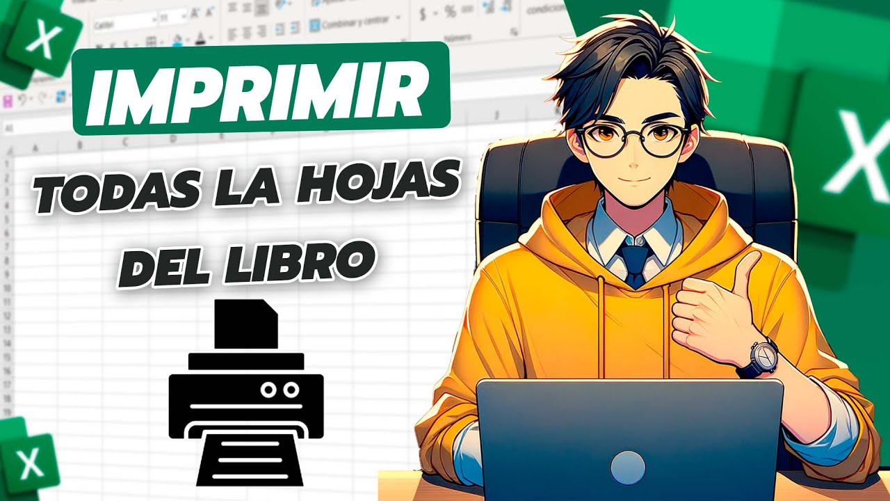 Como Imprimir varias hojas de Excel en un solo archivo pdf - YouTube