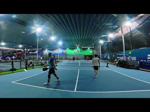 Bán Kết 1 Giải Tứ Hùng Pickle Ball: A.Hoàng - Tony Pham