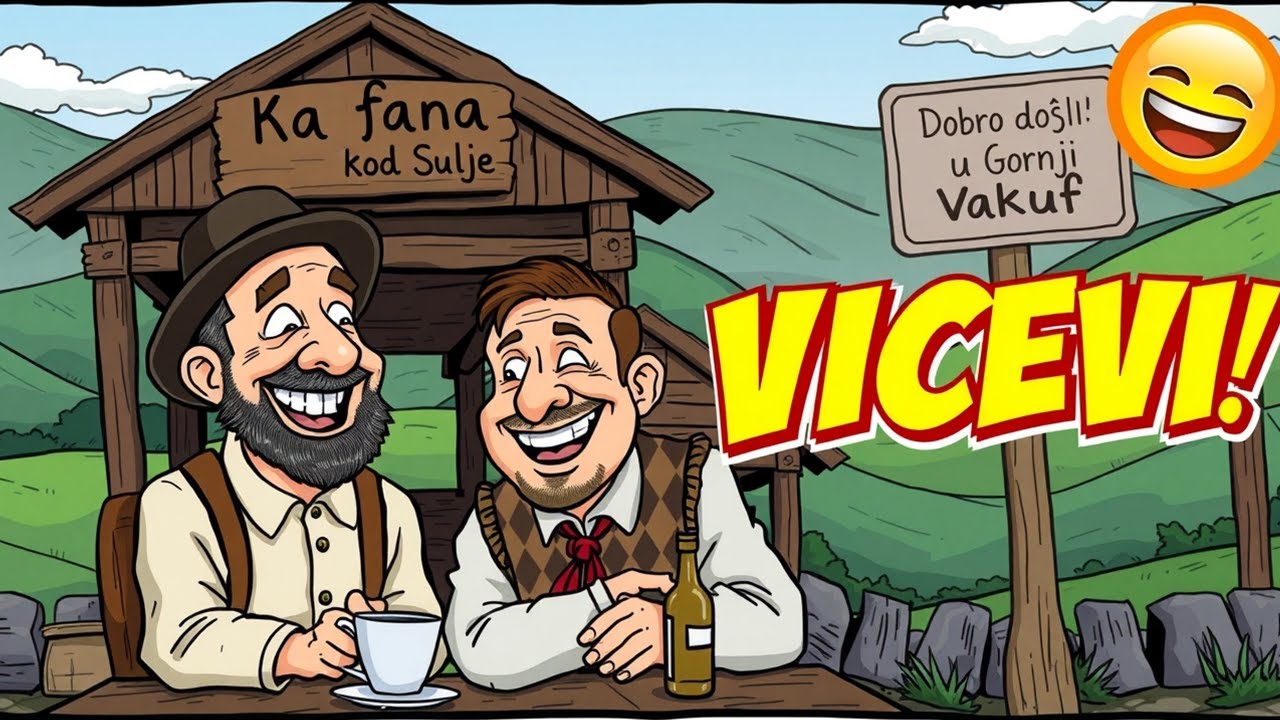 Vicevi za kafu i mezu – domaći humor, najjači!