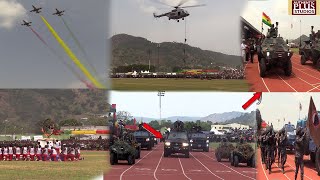 Ghana Military show some of their skills and weapons at the Ghana@67 Independence Day celebrations@